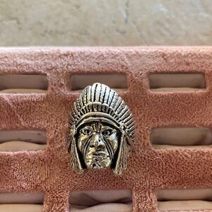 Silver Warrior Chief Ring